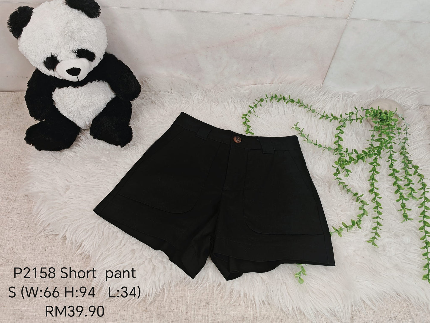 P2158 Tencel Shorts