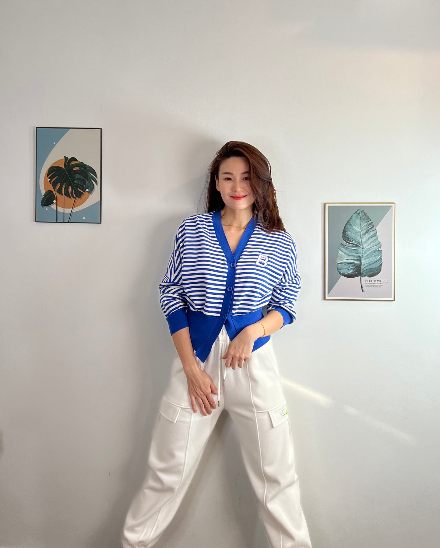 T4529 Knitted Long Sleeve Top