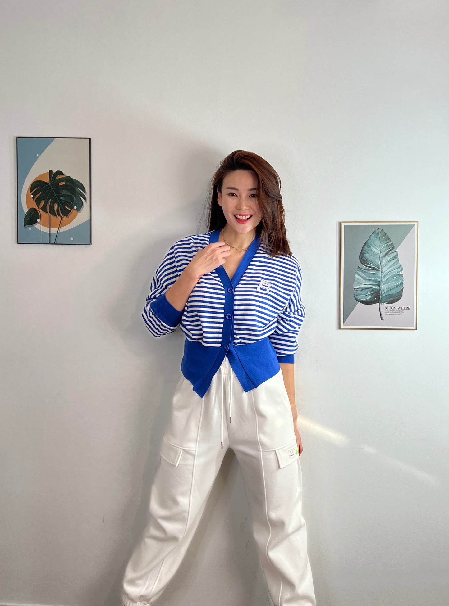 T4529 Knitted Long Sleeve Top