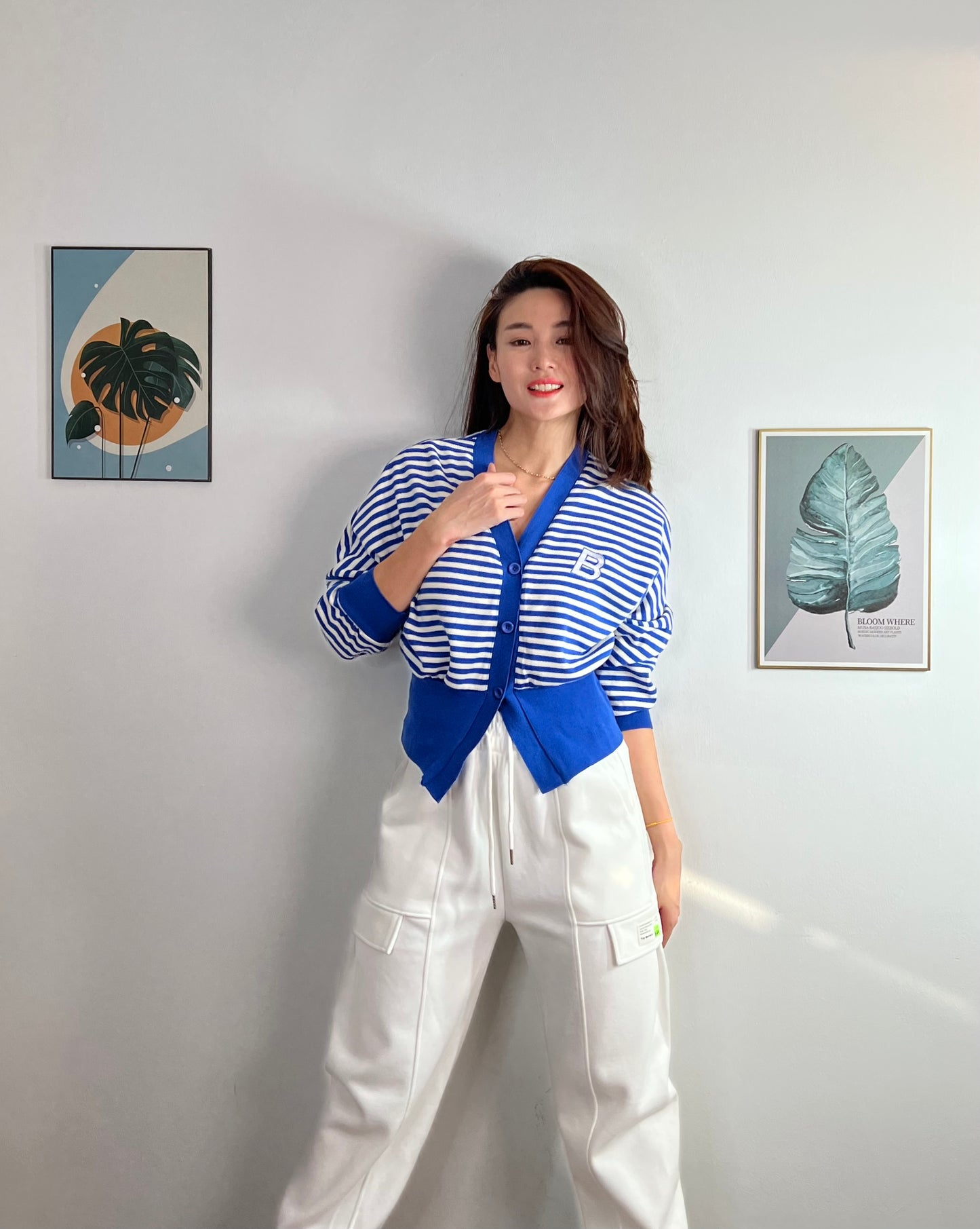 T4529 Knitted Long Sleeve Top