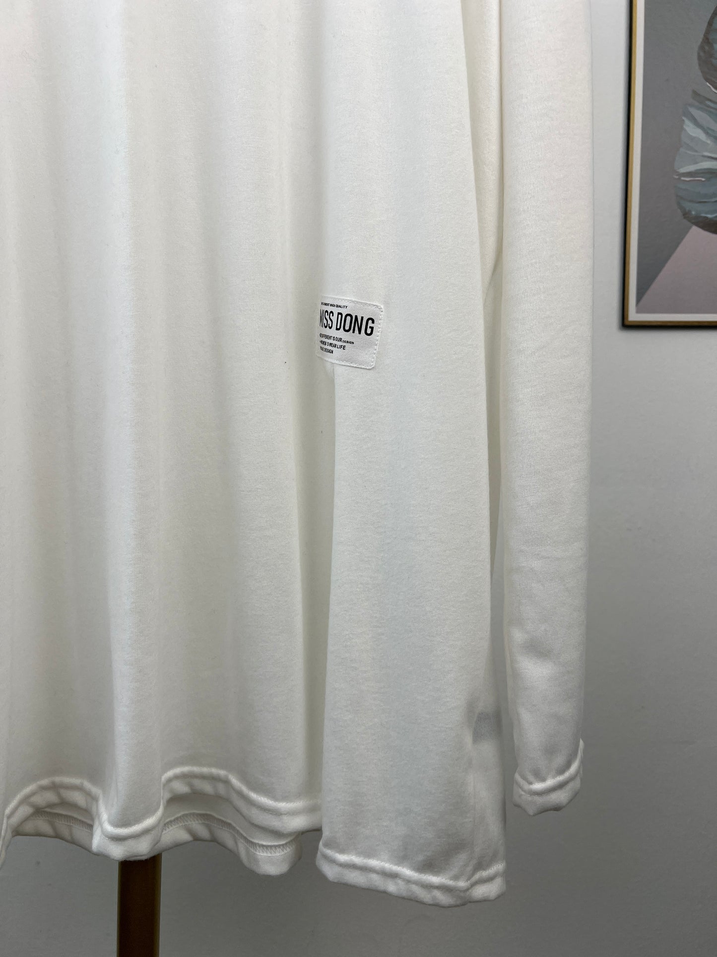 T5815 笑脸开叉 Long Sleeve T Shirt