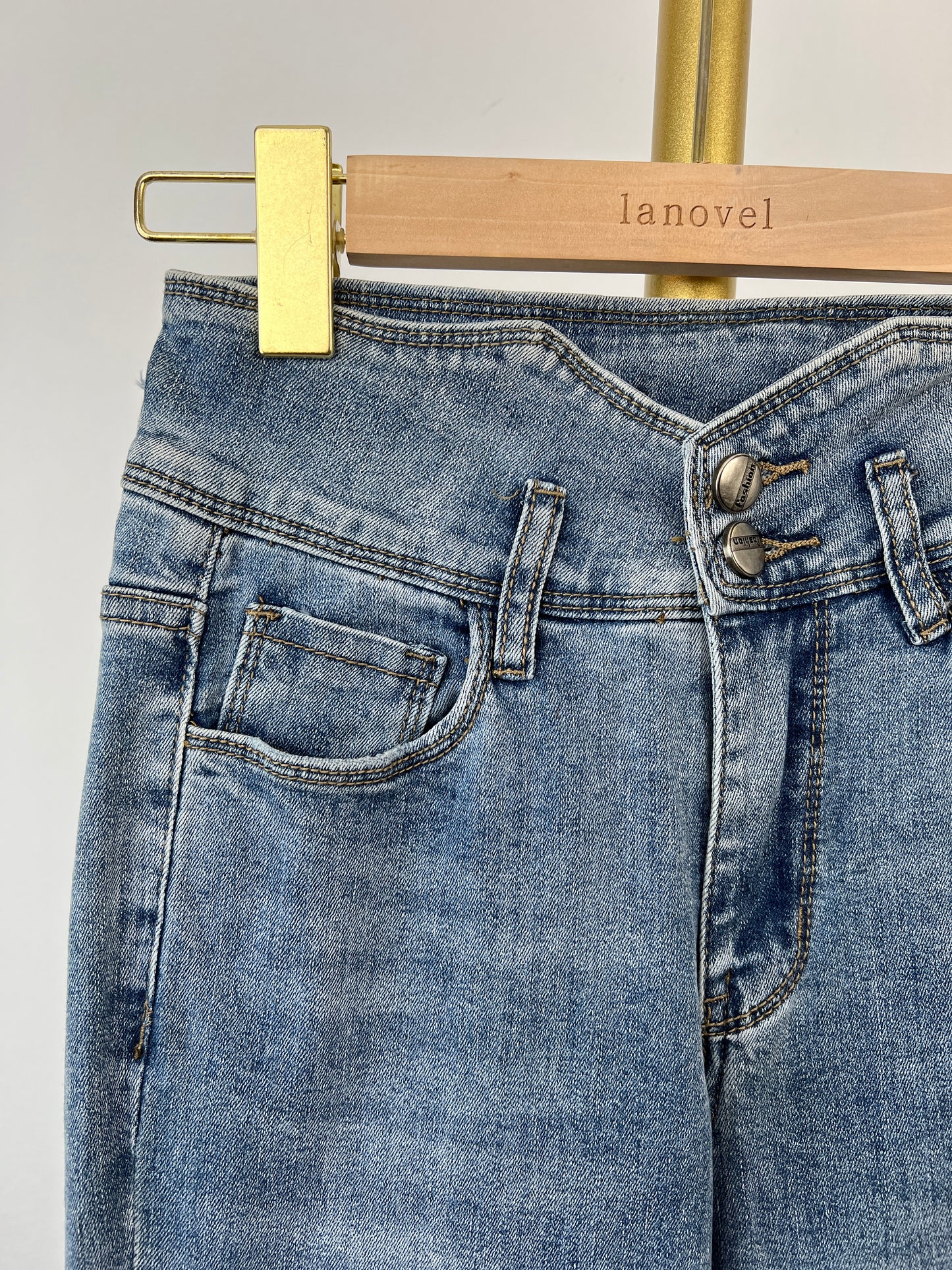 P2302-DENIM LONG JEANS