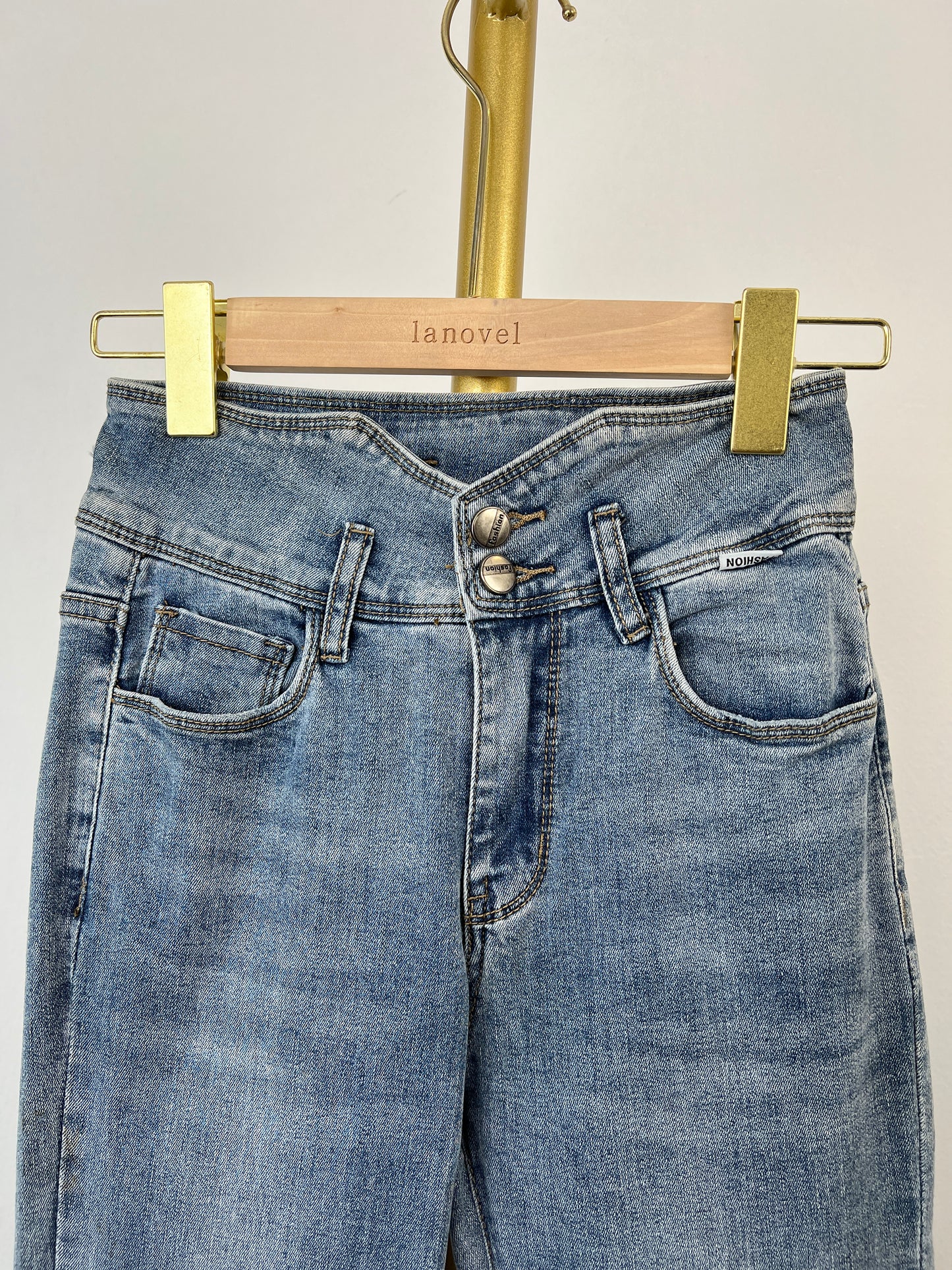 P2302-DENIM LONG JEANS