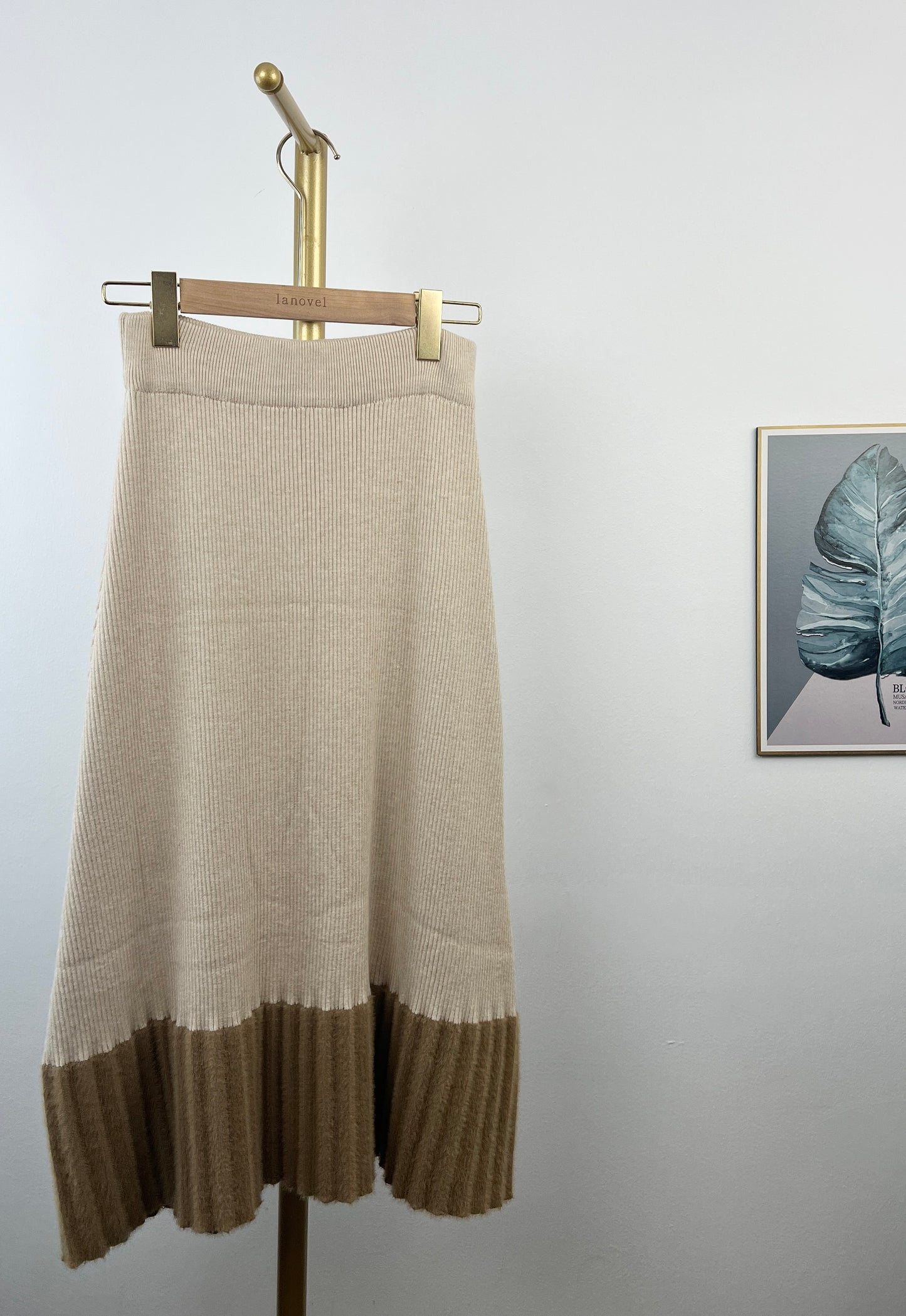 S3566-Knit Skirt