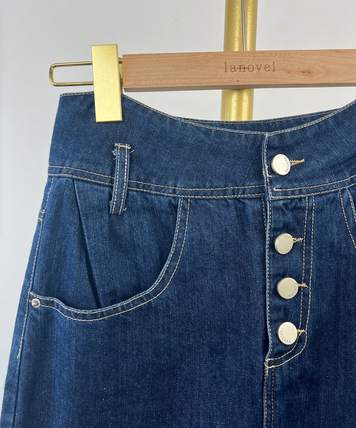 S157-Jean Skirt