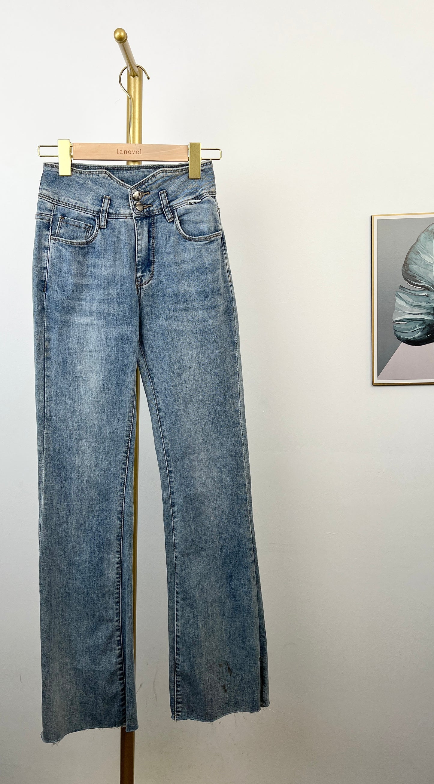 P2302-DENIM LONG JEANS