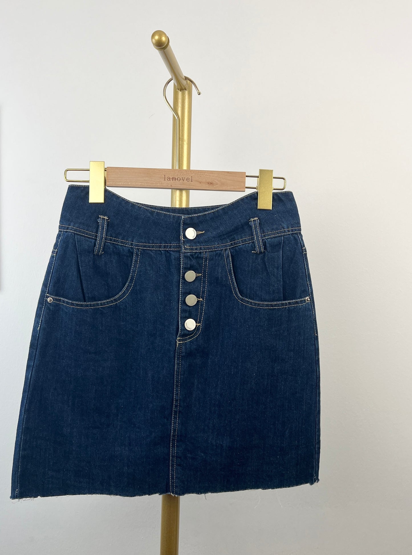 S157-Jean Skirt