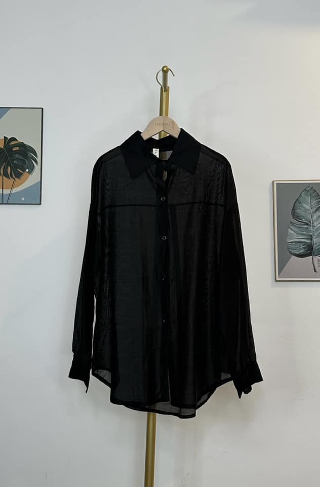 T5833 刺绣天丝衬衫 Long Sleeve Shirt