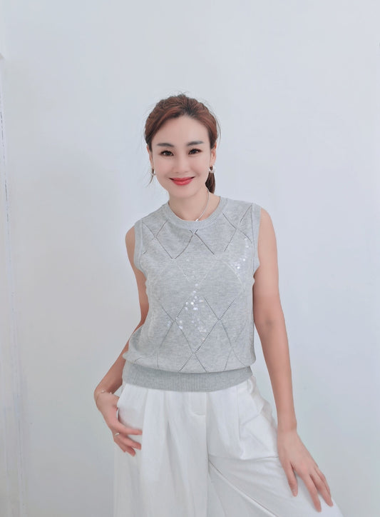 T6745 Sleeveless Top