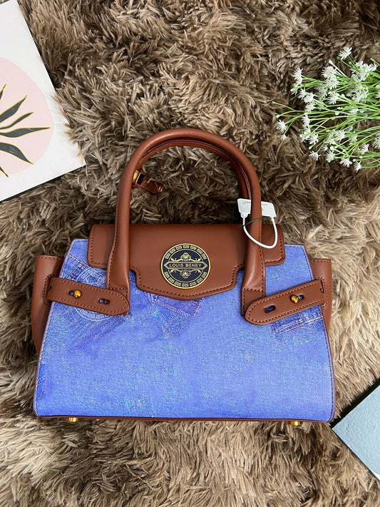 0358 Blue Handbag