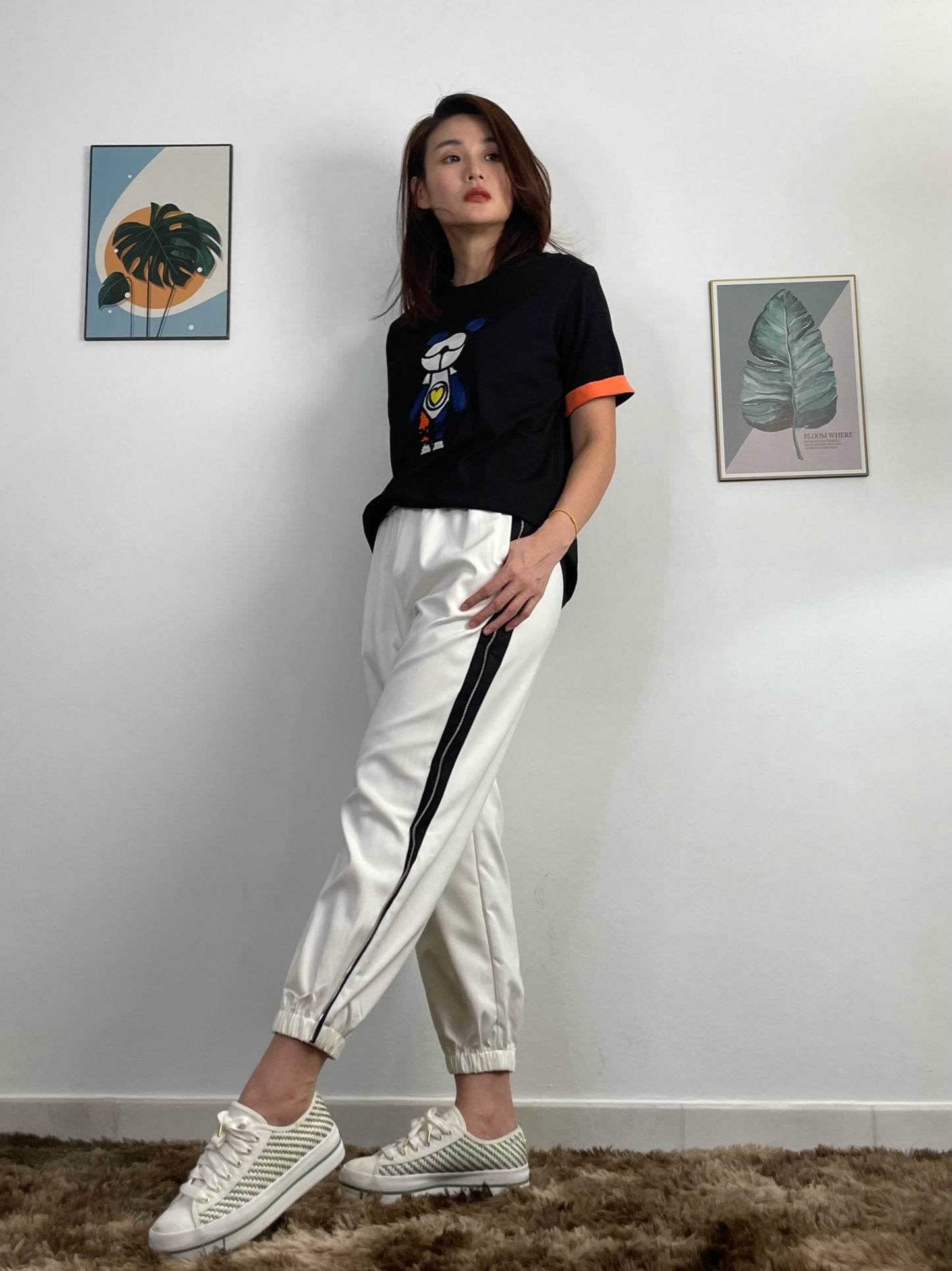 P5911 Korean-style Straight Pants