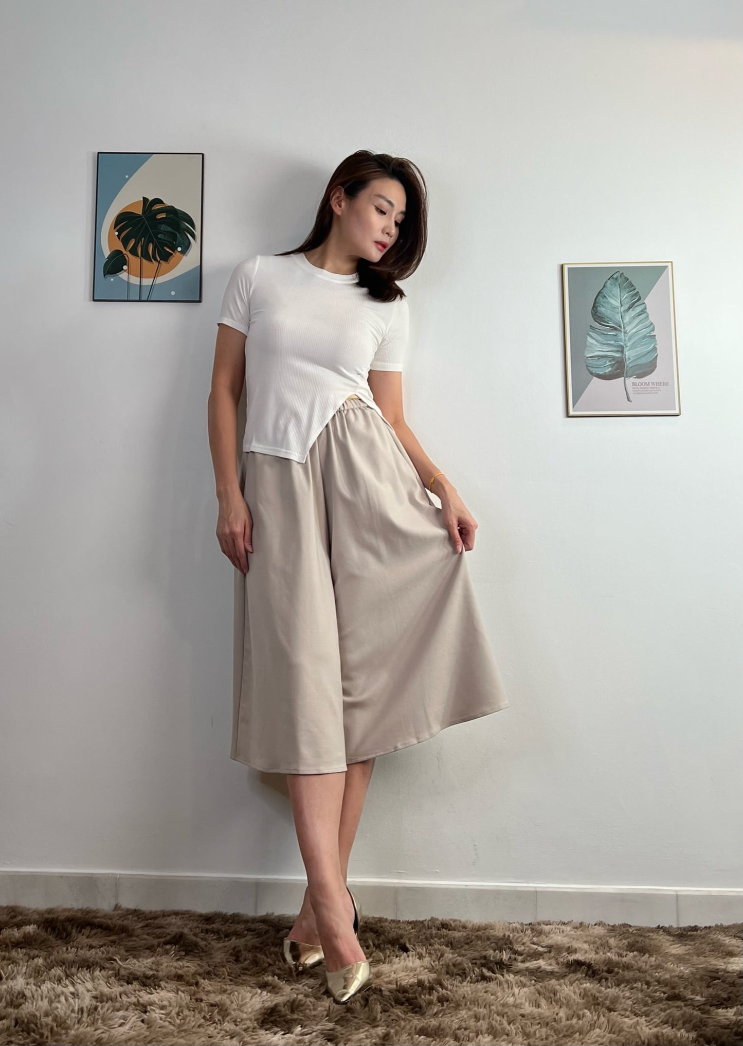 P5879 Wide-leg Pants