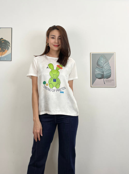 T6001 Silk Graphic T-shirt