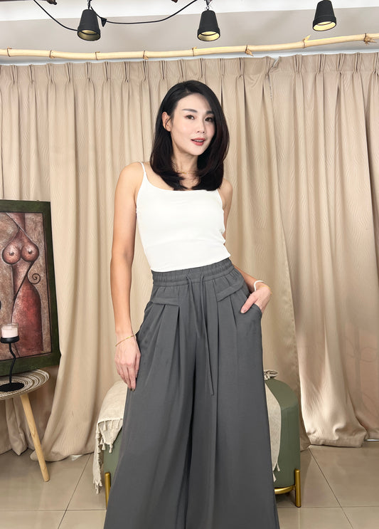 P6292 Casual Pant 蚕丝 + 棉麻