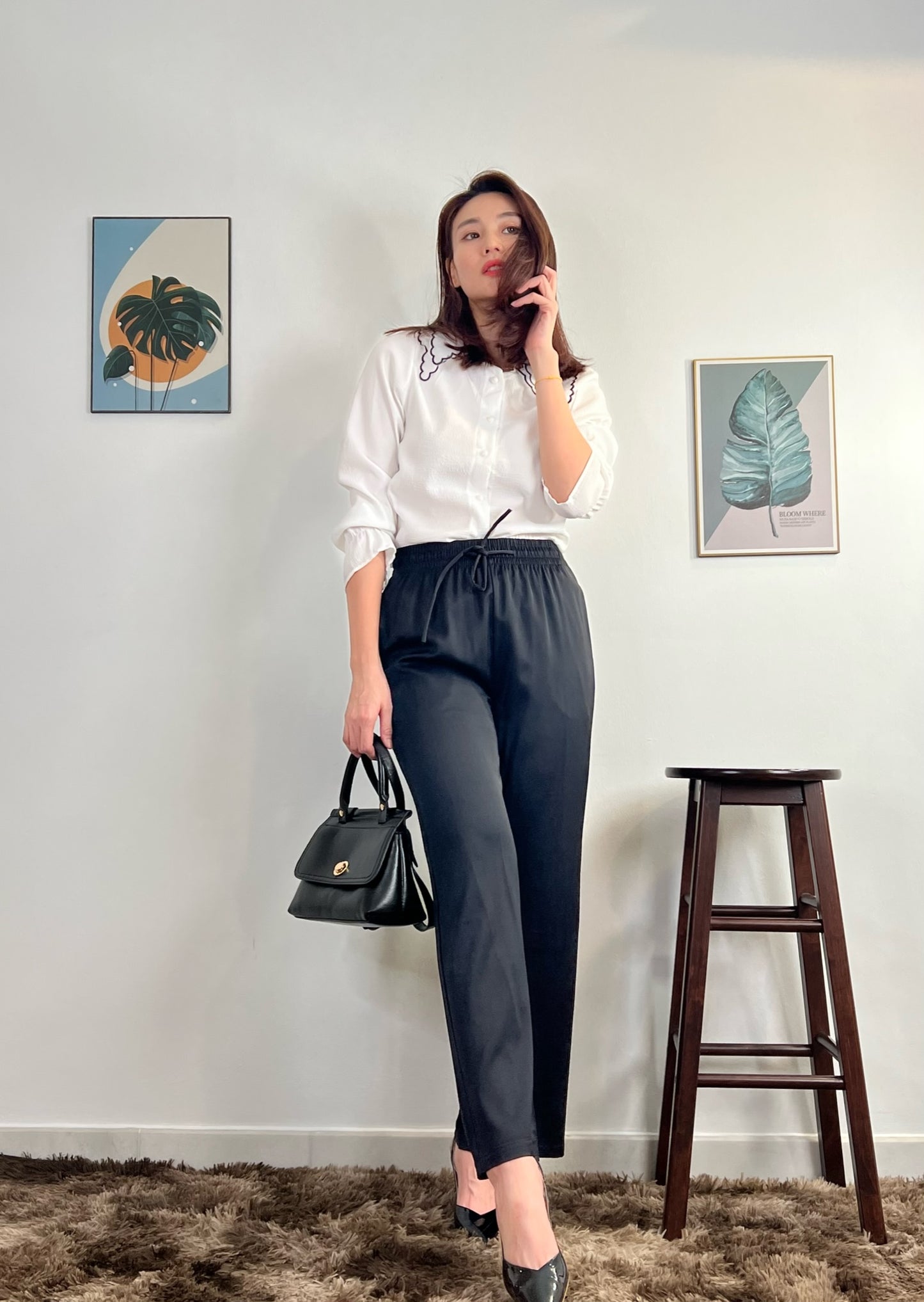 P5670 Premium Wide-leg Pants