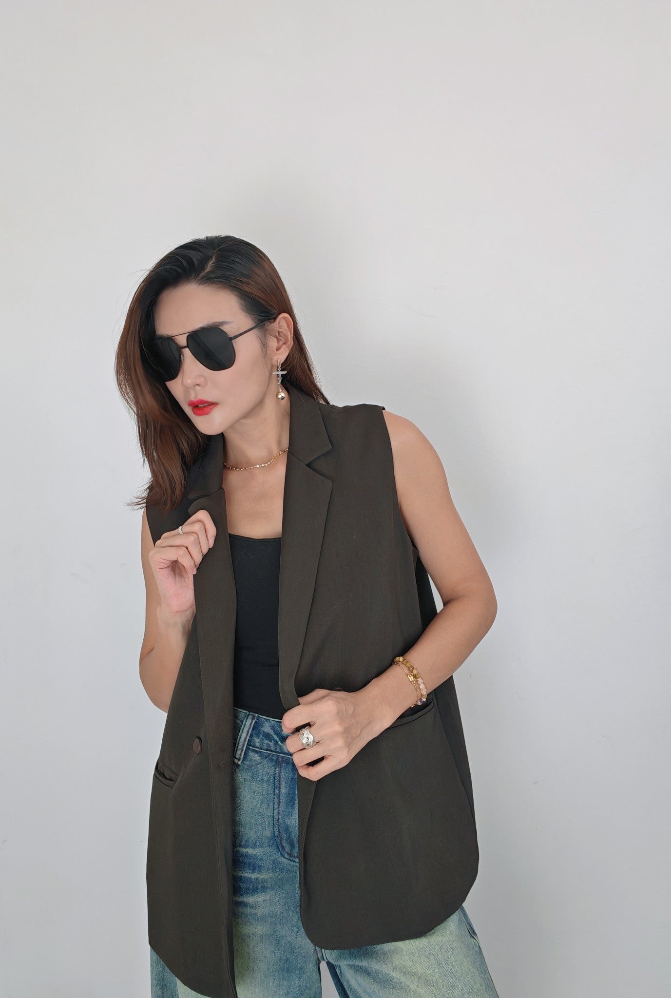 Z304 1380 Vest (BROWN)