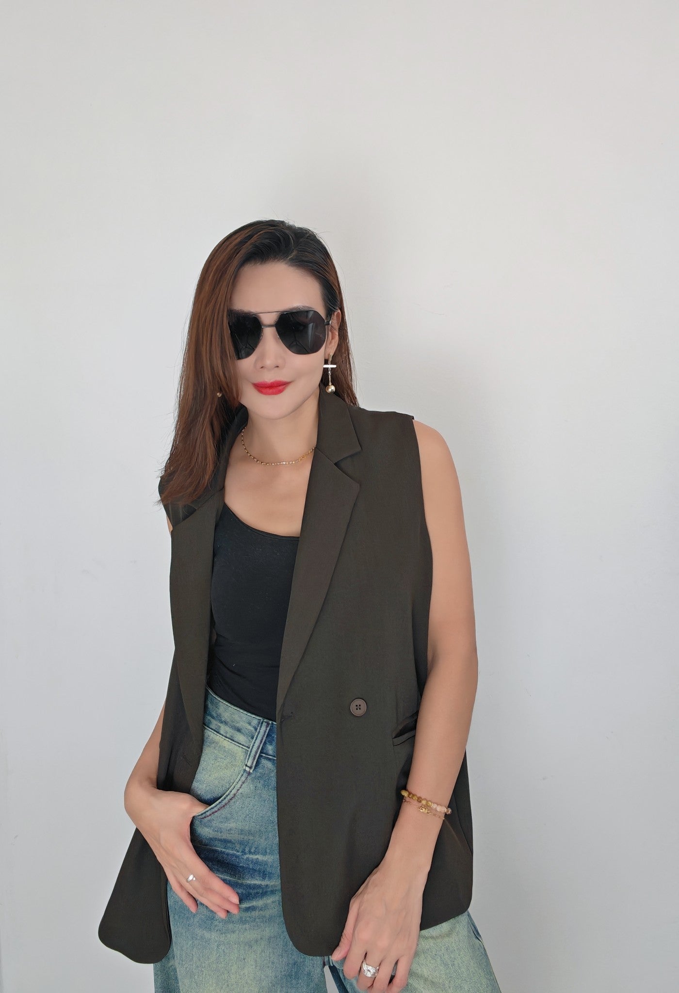 Z304 1380 Vest (BROWN)