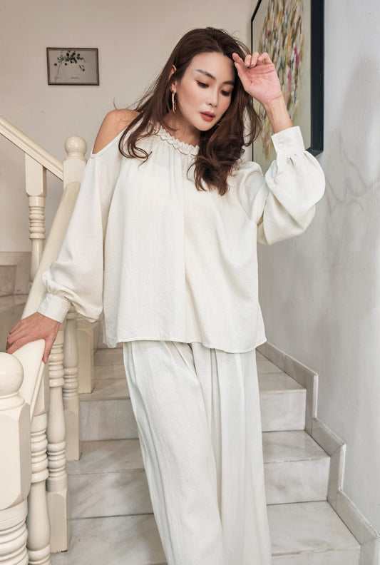 Z506 6349-2 Top 棉麻上衣