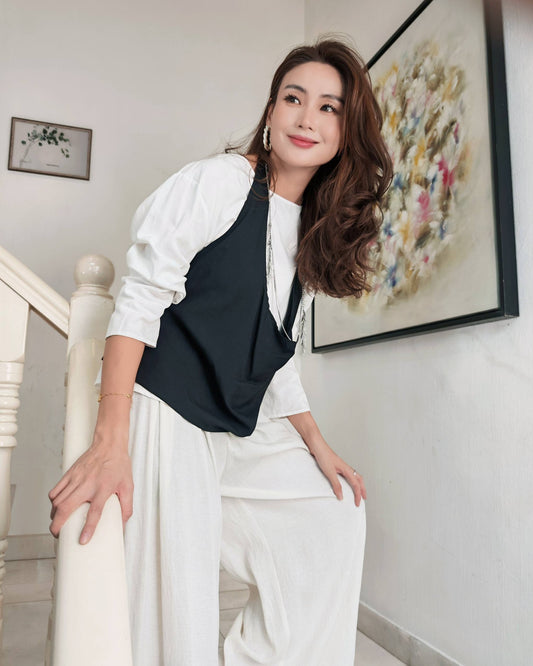 Z510 6903 Top 上衣 + 披肩