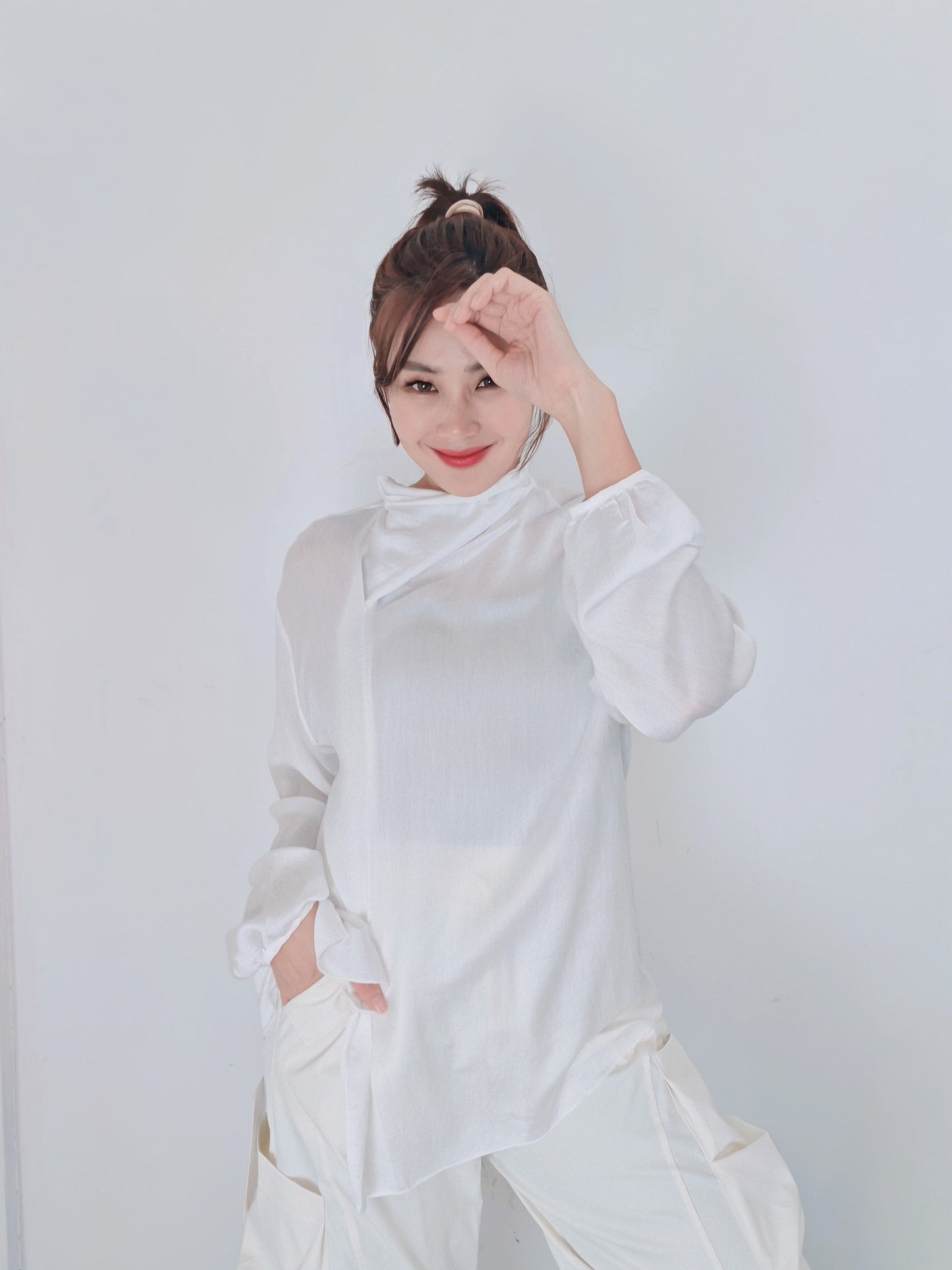 Z96 531 Top 随性慵懒风上衣 Long Sleeve Shirt