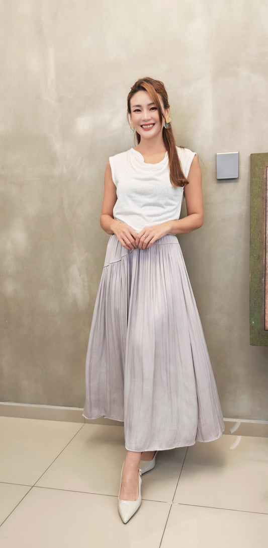 Z1096 26219 Skirt 蚕丝半身裙