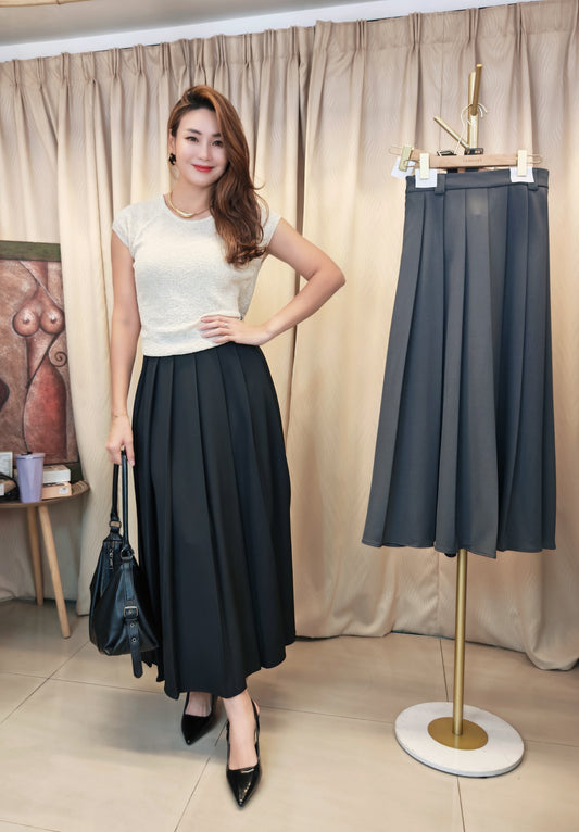 Z723 16705 Skirt with belt 半身裙