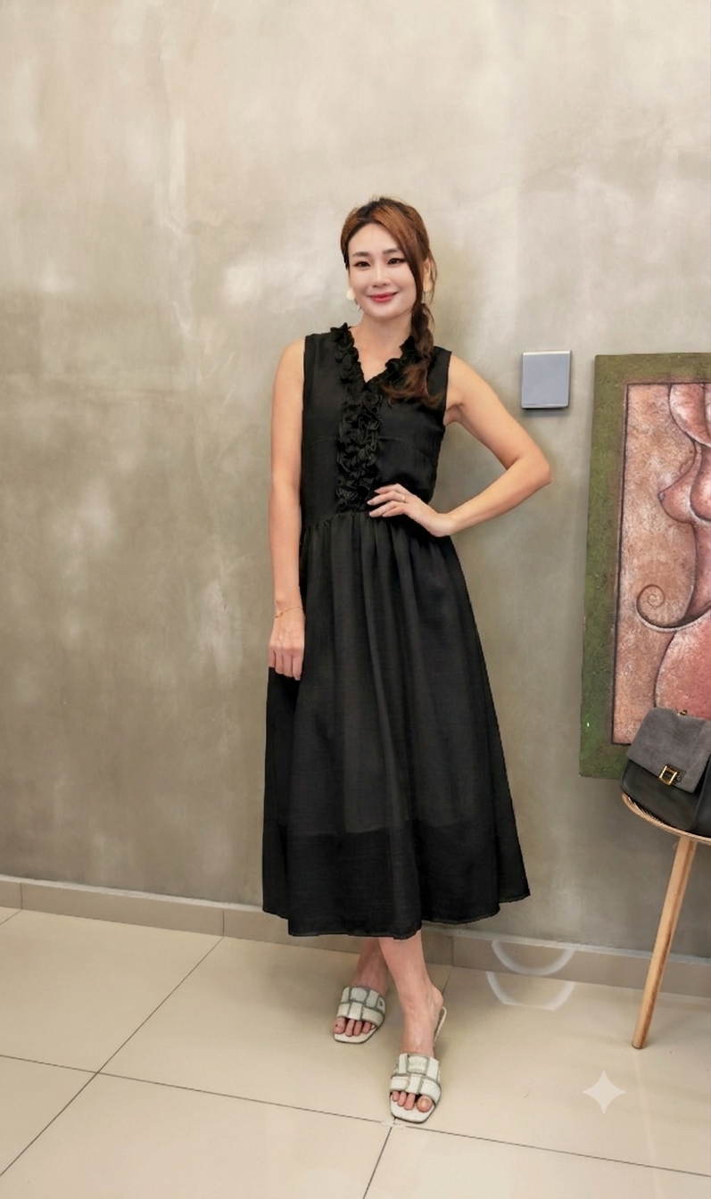 Z909 577 Dress 无袖连衣裙