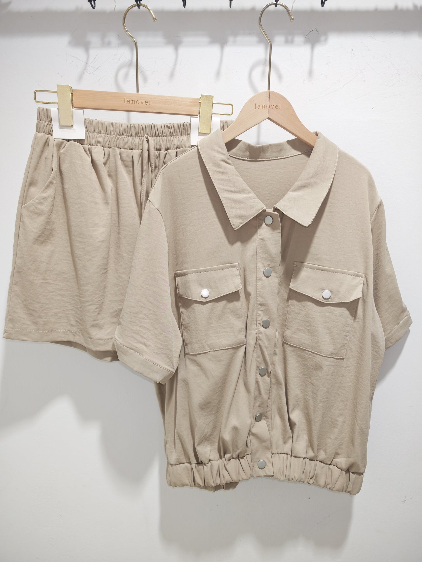 Z891 5563 2pcs set 短裤套装