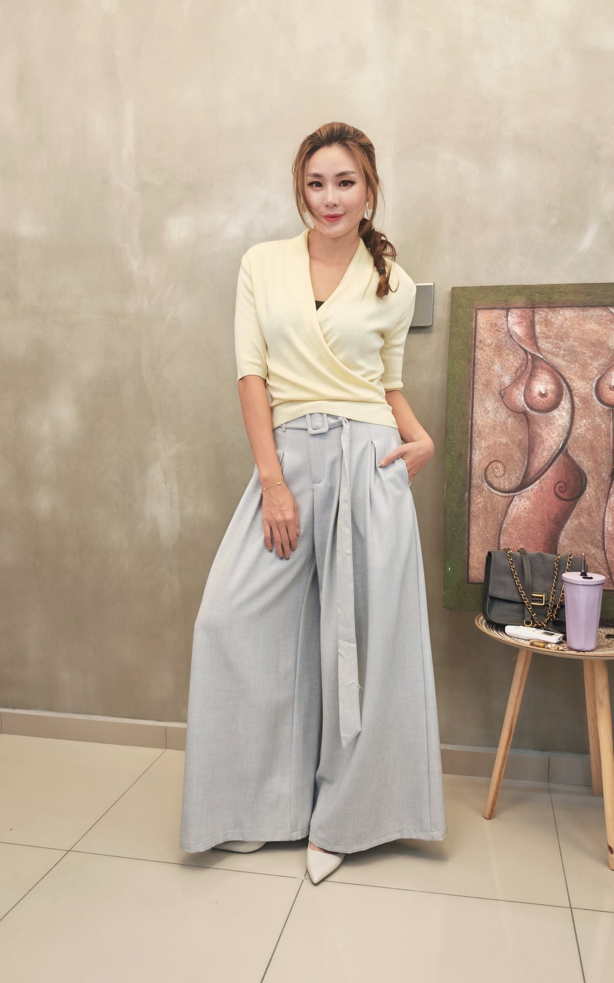 Z1233 1662 Pants 阔腿西装裤