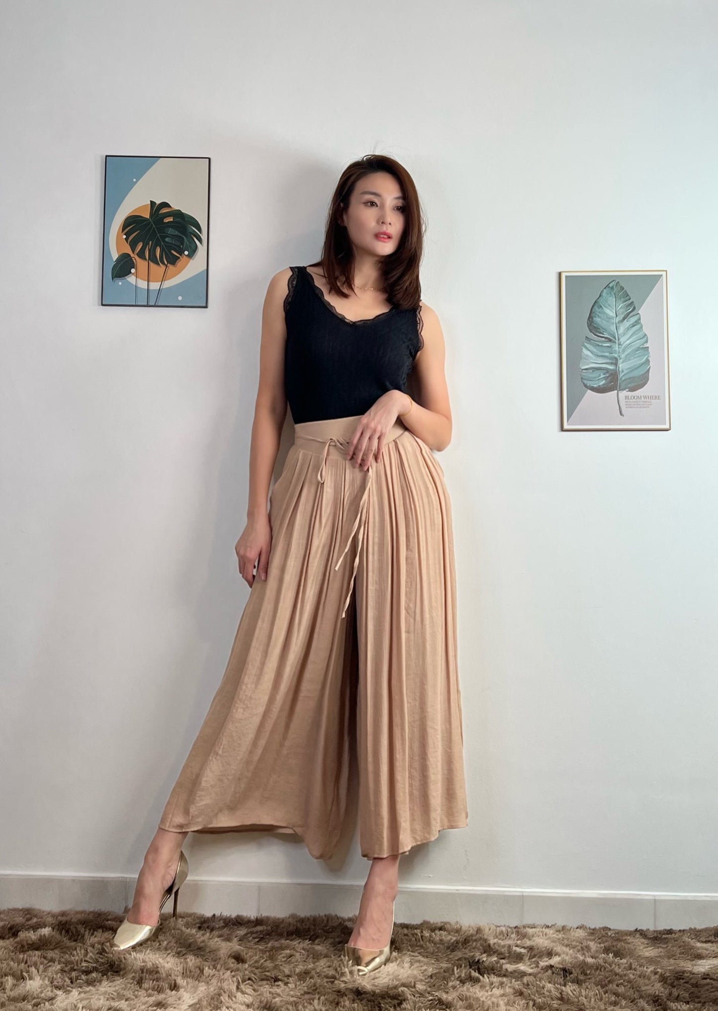 P5872 Custom-Made Wide Leg Pants