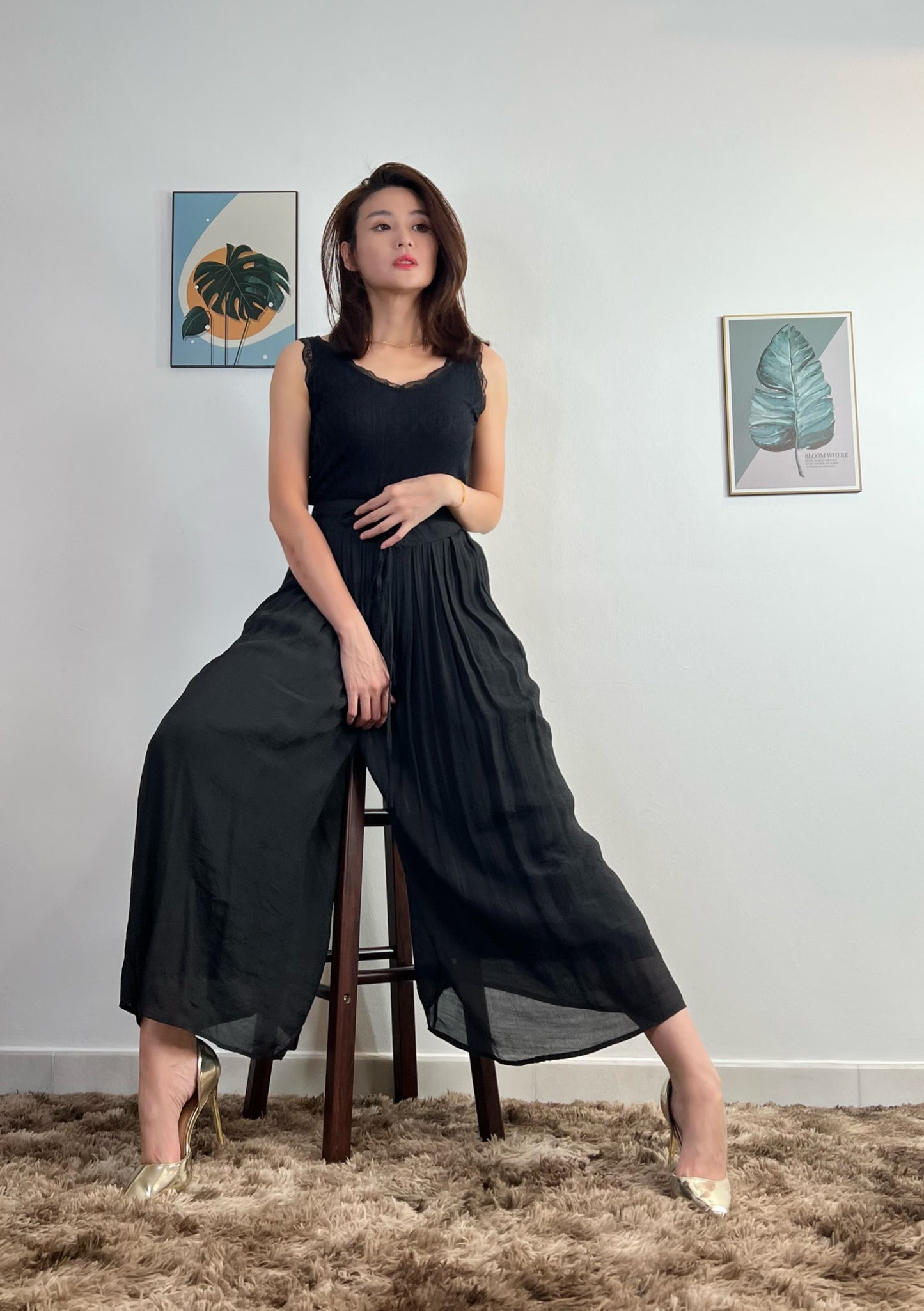 P5872 Custom-Made Wide Leg Pants