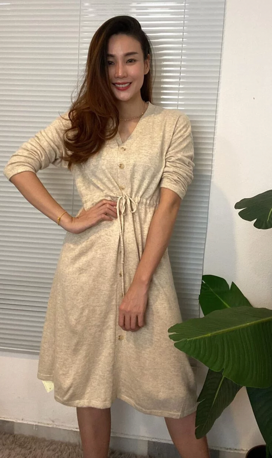 LYC5022 Cashmere Dress